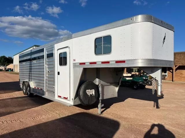 used Stock / Stock Combo Trailers Featherlite  for sale, in Merrill, WI Thumbnail 6