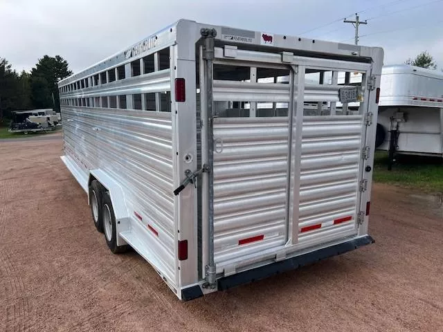 used Stock / Stock Combo Trailers Featherlite  for sale, in Merrill, WI Thumbnail 8