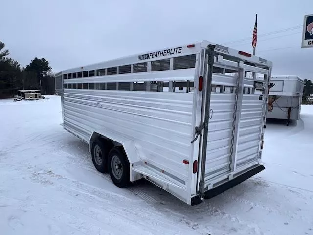 used Stock / Stock Combo Trailers Featherlite  for sale, in Merrill, WI Thumbnail 7