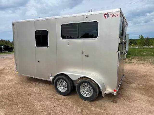 used Horse Trailers Keifer Built  for sale, in Merrill, WI Thumbnail 2
