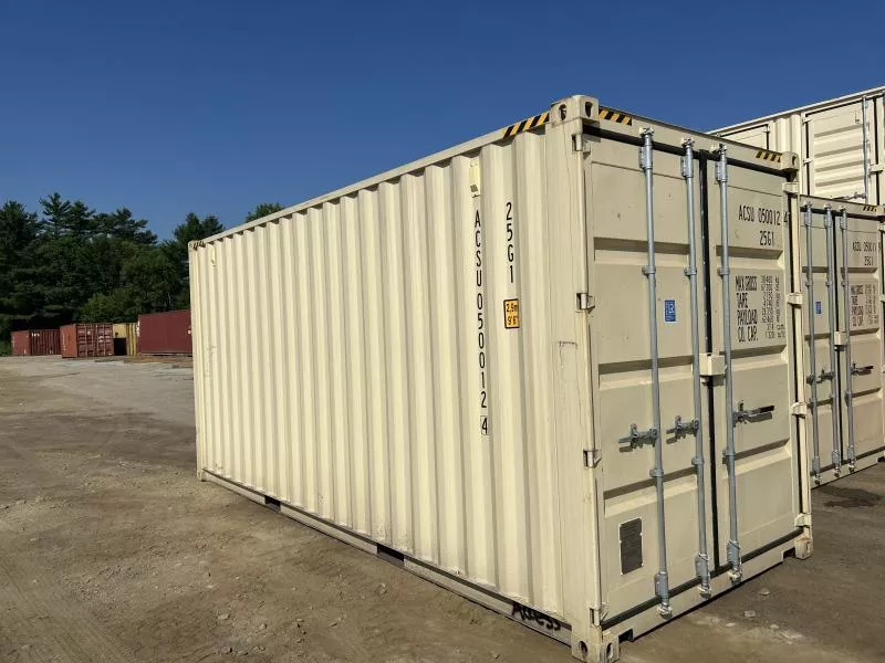2024 One Trip Vanilla Pudding 20' High Cube Container OYisE4hkv2pn