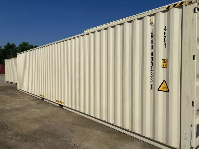 2024 One Trip Sweet Cream 40' HC Container bCtRTctd8wp4