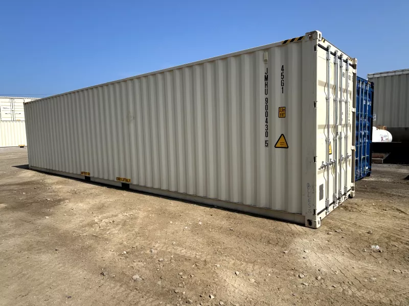 2024 One Trip Bleached Almond 40' HC Container J1WdNYwdd8gb