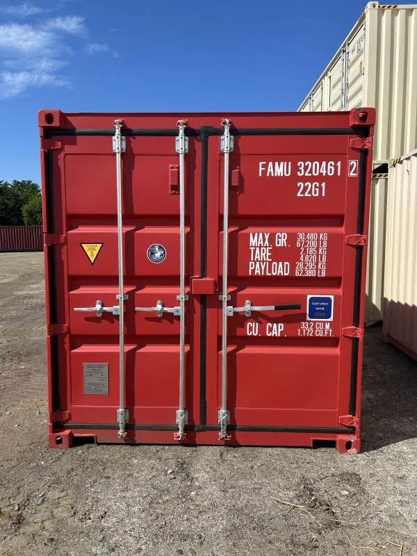 2025  2025 1 Trip Fire Red 20' Container 82lUBsquyrn1