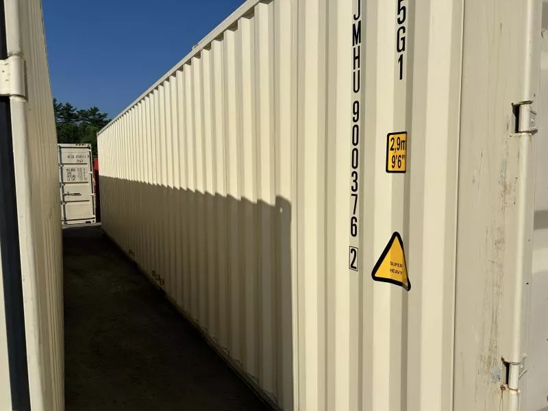 2024 One Trip Creme Brûlée 40' HC Container Y3zTlYoye74o
