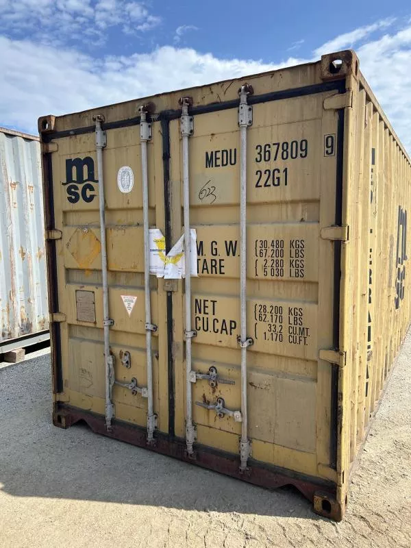 2008  Used Dandelion Yellow 20' Container  wgY0Vkl9kdaf