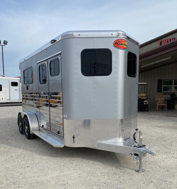 2023 Sundowner 2 horse straight load bumper pull