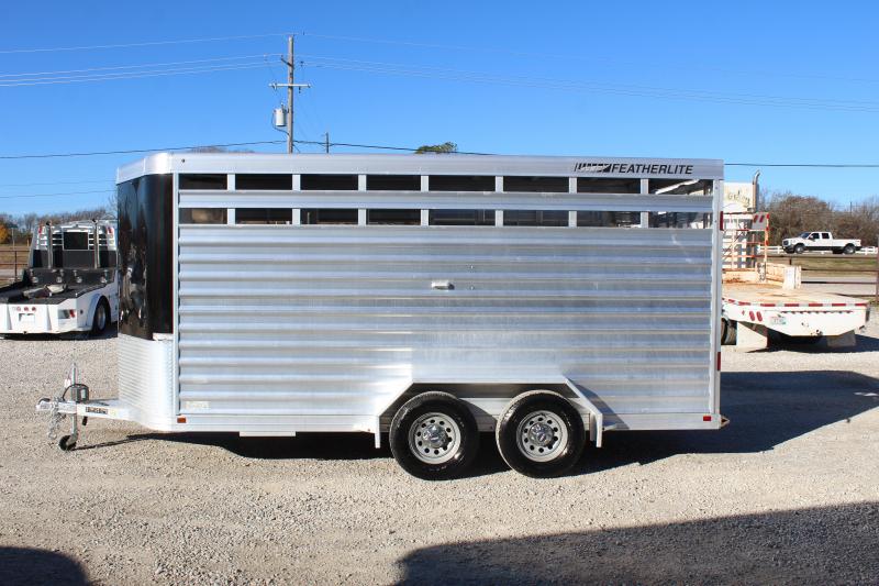 used Stock / Stock Combo Trailers Featherlite  for sale, in Pilot Point, TX Thumbnail 4