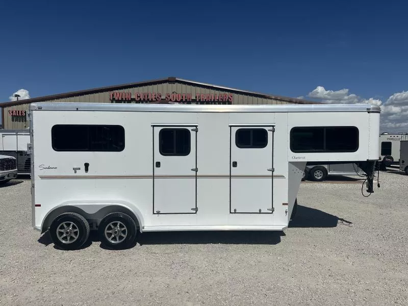 2015 Sundowner Trailers 2 Horse Gooseneck 