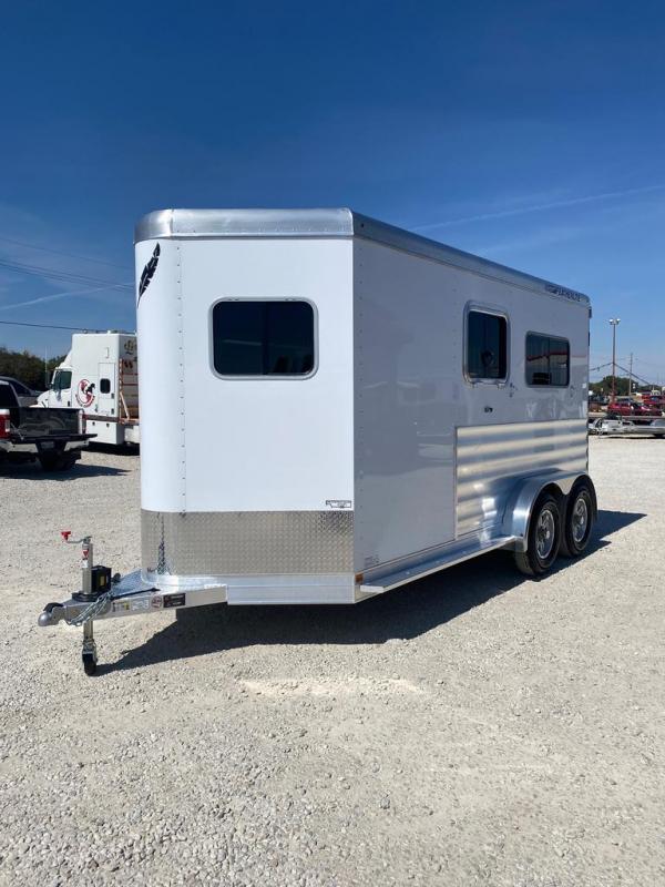 2023 Featherlite 2 horse straight load bumper pull Two Horse Trailers