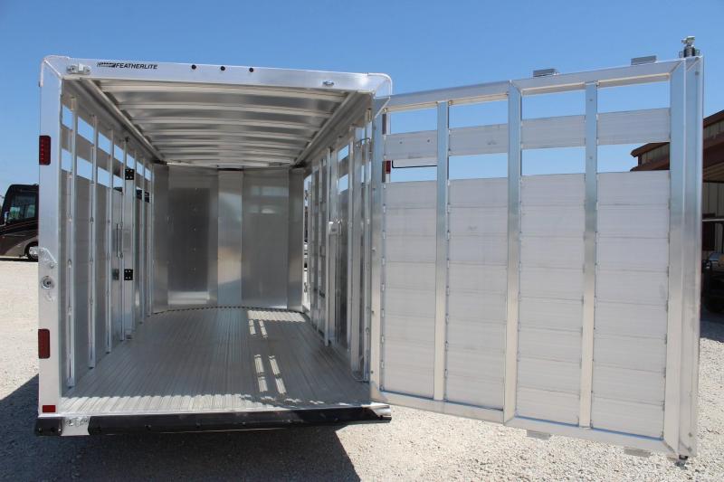 new Stock / Stock Combo Trailers Featherlite  for sale, in Pilot Point, TX Thumbnail 7