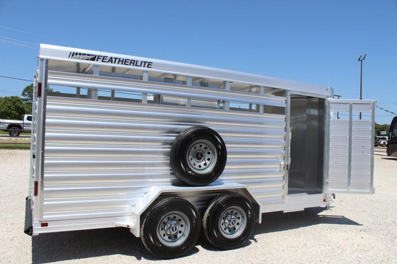 new Stock / Stock Combo Trailers Featherlite  for sale, in Pilot Point, TX Thumbnail 4