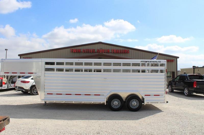 2021 Featherlite 20' Stock Trailer 2021 Featherlite 20' Stock Trailer