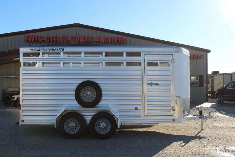 2023 Featherlite 16' Stock Bumper Pull Utility, Flatbed, Stock , and