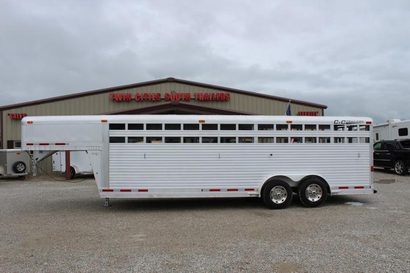 2004 C and C Trailers Stock Livestock Trailer 2004 C and C Trailers Stock Livestock Trailer