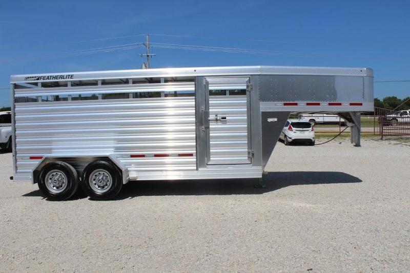 2020 Featherlite 16' Stock Livestock Trailer 2020 Featherlite 16' Stock Livestock Trailer
