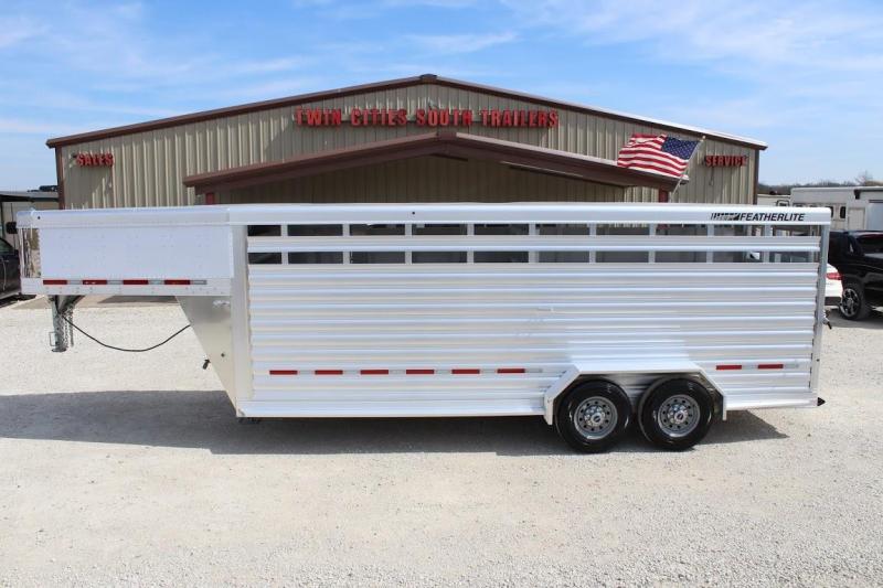 2021 Featherlite 20' Stock Trailer 2021 Featherlite 20' Stock Trailer