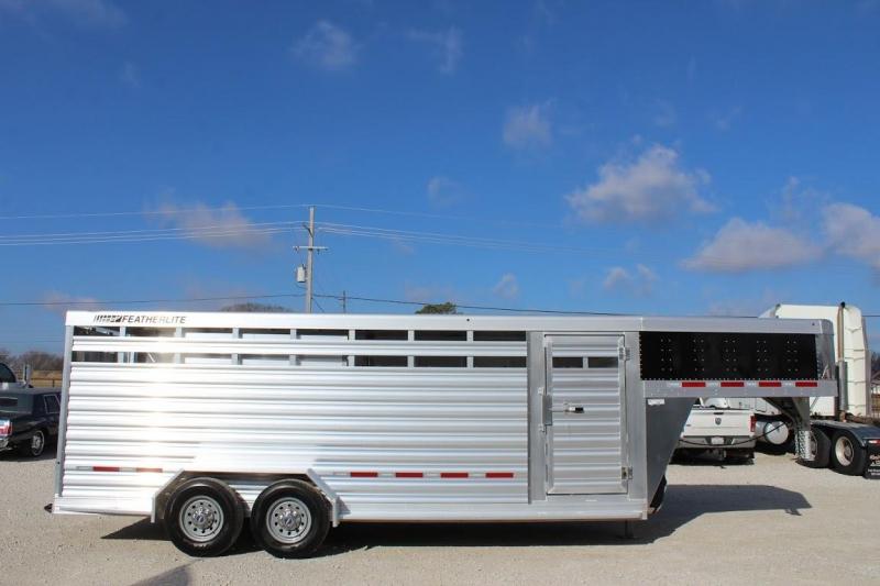 new Stock / Stock Combo Trailers Featherlite  for sale, in Pilot Point, TX Thumbnail 2