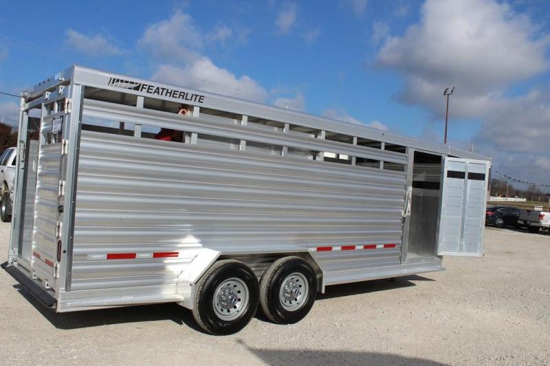 new Stock / Stock Combo Trailers Featherlite  for sale, in Pilot Point, TX Thumbnail 5