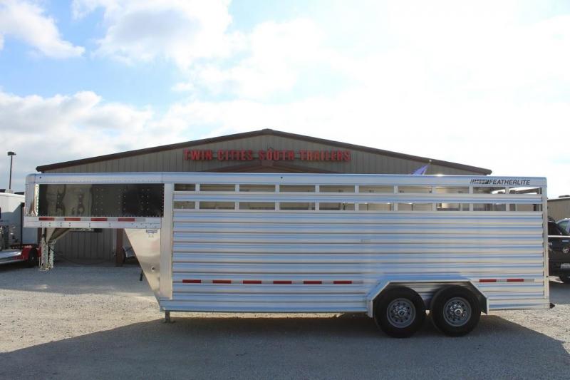 2021 Featherlite 20' Stock Gooseneck 2021 Featherlite 20' Stock Gooseneck