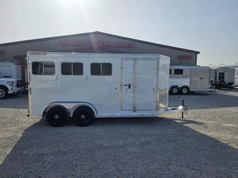2022 Travalum 3 Horse Slant Load Bumper Pull Horse Trailer