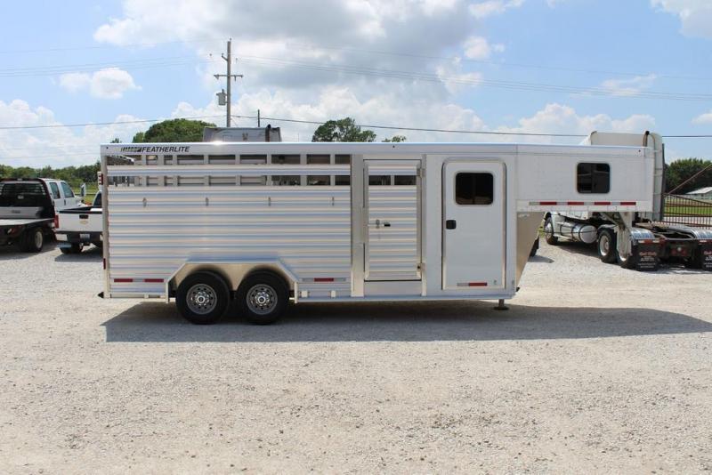 2020 Featherlite 20' Stock/Combo Gooseneck 2020 Featherlite 20' Stock/Combo Gooseneck