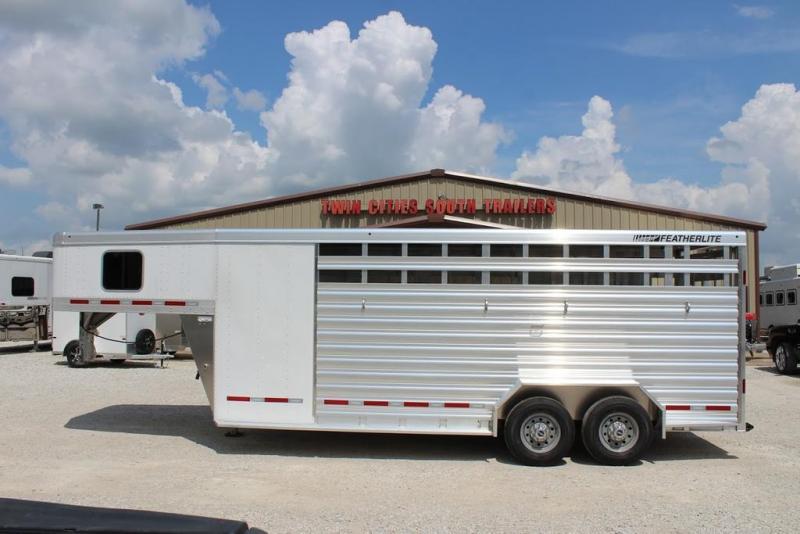 new Stock / Stock Combo Trailers Featherlite  for sale, in Pilot Point, TX Thumbnail 2