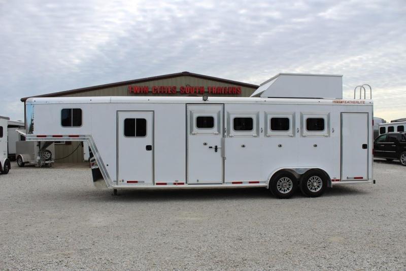2018 Featherlite 4 horse slant gooseneck 2018 Featherlite 4 horse slant gooseneck
