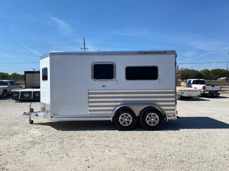 2023 Featherlite 2 horse straight load bumper pull Two Horse Trailers