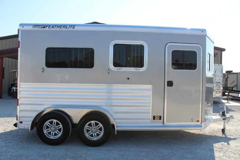 2023 Featherlite 2 horse straight load bumper pull Two Horse Trailers