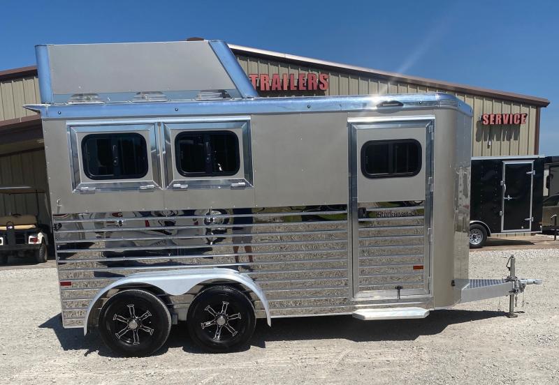 2023 Featherlite 2 horse slant bumper pull Utility, Flatbed, Stock