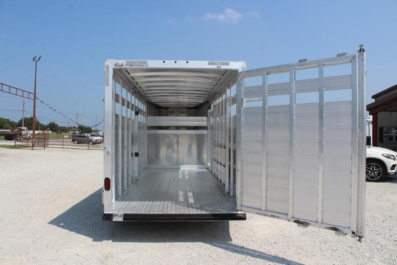 new Stock / Stock Combo Trailers Featherlite  for sale, in Pilot Point, TX Thumbnail 6