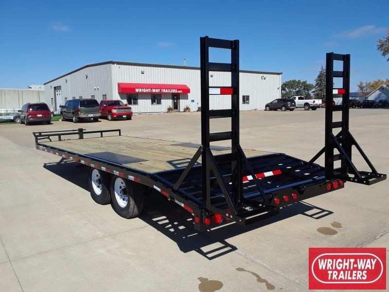 2019 PJ Trailers 22' DECKOVER Flatbed Trailer 2019 PJ Trailers 22' DECKOVER Flatbed Trailer