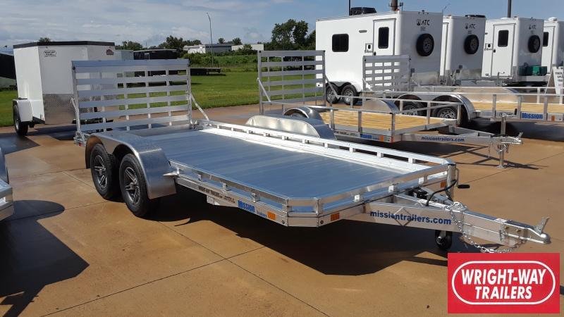 2022 Mission 76"X16 ALUMINUM TANDEM Utility Trailer 2022 Mission 76"X16 ALUMINUM TANDEM Utility Trailer