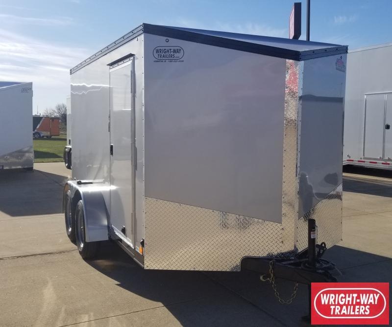 2022 United Trailers 7'X12'+24"V NOSE Enclosed Cargo Trailer 2022 United Trailers 7'X12'+24"V NOSE Enclosed Cargo Trailer