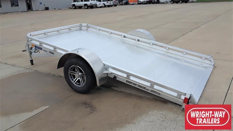 2022 Mission 76"X12 ALUMINUM TILT Utility Trailer 2022 Mission 76"X12 ALUMINUM TILT Utility Trailer