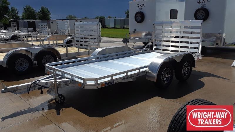 2022 Mission 76"X14 ALUMINUM TANDEM Utility Trailer 2022 Mission 76"X14 ALUMINUM TANDEM Utility Trailer