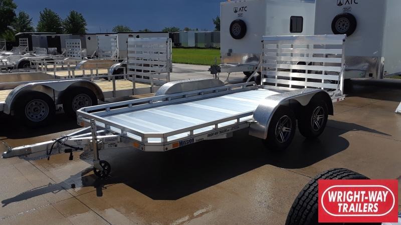 2022 Mission 76"X14 ALUMINUM TANDEM Utility Trailer 2022 Mission 76"X14 ALUMINUM TANDEM Utility Trailer