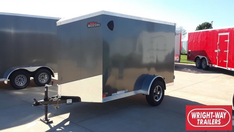 202 United Trailers 5X10+24"V NOSE SINGLE Enclosed Cargo Trailer 202 United Trailers 5X10+24"V NOSE SINGLE Enclosed Cargo Trailer
