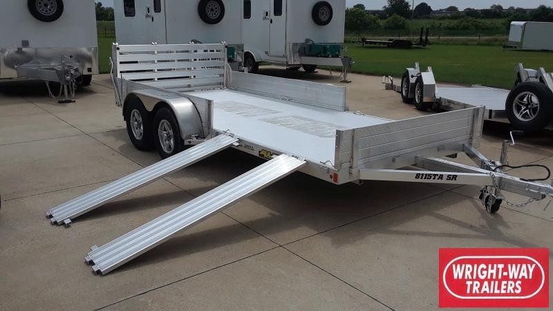 2023 Aluma 79"X15' ALUMINUM BI-FOLD Utility Trailer 2023 Aluma 79"X15' ALUMINUM BI-FOLD Utility Trailer