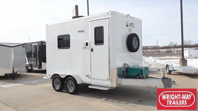 2022 ATC 7X12 FIBER OPTIC Enclosed Cargo Trailer 2022 ATC 7X12 FIBER OPTIC Enclosed Cargo Trailer
