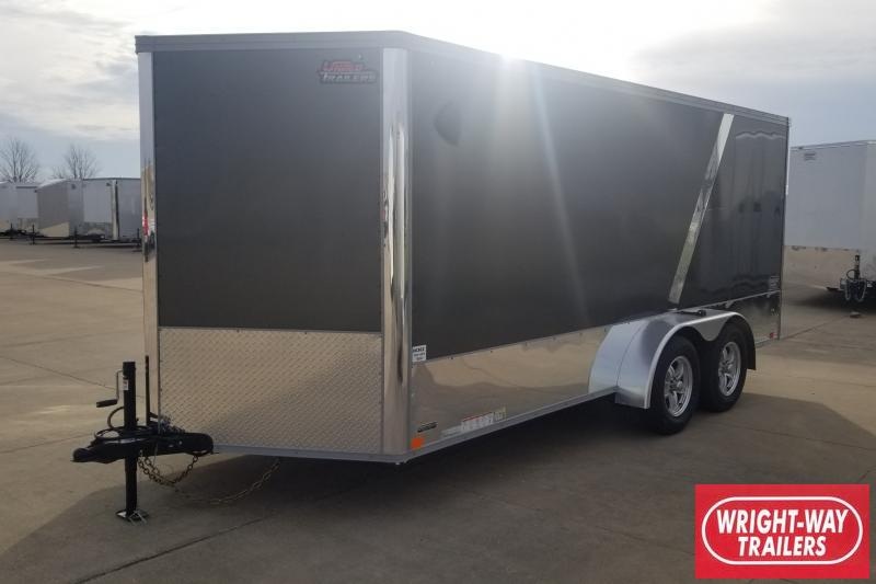 2022 United Trailers 7X16+28"WEDGE NOSE Motorcycle Trailer 2022 United Trailers 7X16+28"WEDGE NOSE Motorcycle Trailer
