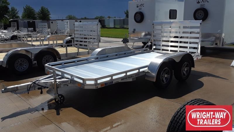 2022 Mission 76"X14 ALUMINUM TANDEM Utility Trailer 2022 Mission 76"X14 ALUMINUM TANDEM Utility Trailer