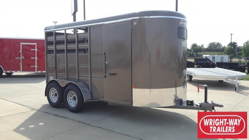 2023 Delta Manufacturing 6'X14' COMBO Horse Trailer 2023 Delta Manufacturing 6'X14' COMBO Horse Trailer