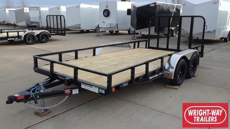 2022 PJ Trailers 83"X16' TANDEM UTILITY Utility Trailer 2022 PJ Trailers 83"X16' TANDEM UTILITY Utility Trailer