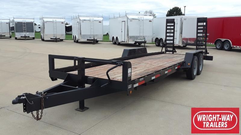 2017 Other (USED) HURST 24' FLATBED Equipment Trailer 2017 Other (USED) HURST 24' FLATBED Equipment Trailer