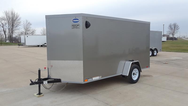 2021 United Trailers 6X12 V NOSE CARGO Enclosed Cargo Trailer 2021 United Trailers 6X12 V NOSE CARGO Enclosed Cargo Trailer