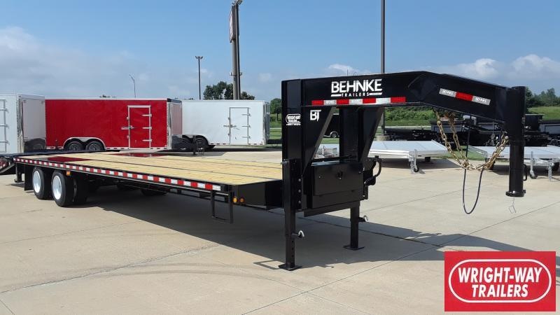 2023 Behnke 8'X33' GOOSENECK FLATBED Equipment Trailer 2023 Behnke 8'X33' GOOSENECK FLATBED Equipment Trailer