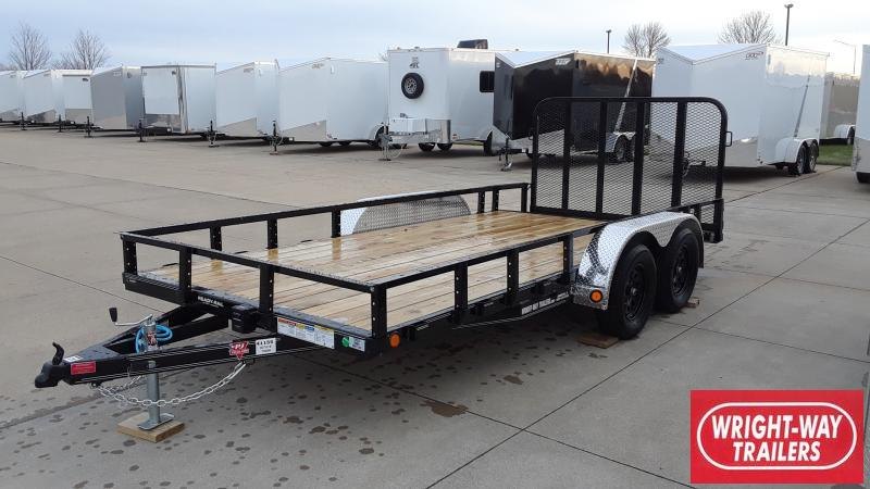 2022 PJ Trailers 83"X16' TANDEM UTILITY Utility Trailer 2022 PJ Trailers 83"X16' TANDEM UTILITY Utility Trailer