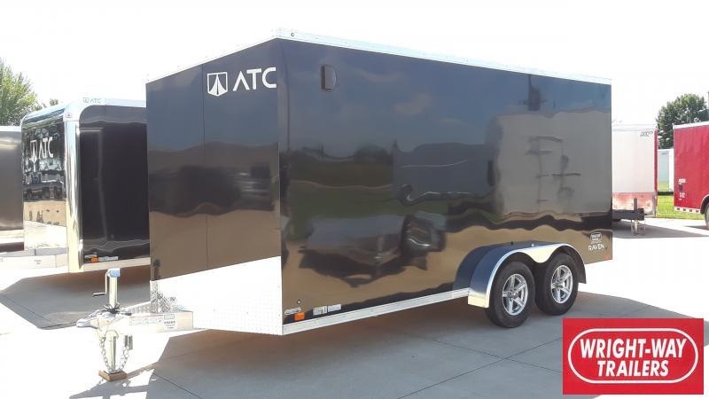 2023 ATC 7X16+2'V ALUMINUM Enclosed Cargo Trailer 2023 ATC 7X16+2'V ALUMINUM Enclosed Cargo Trailer